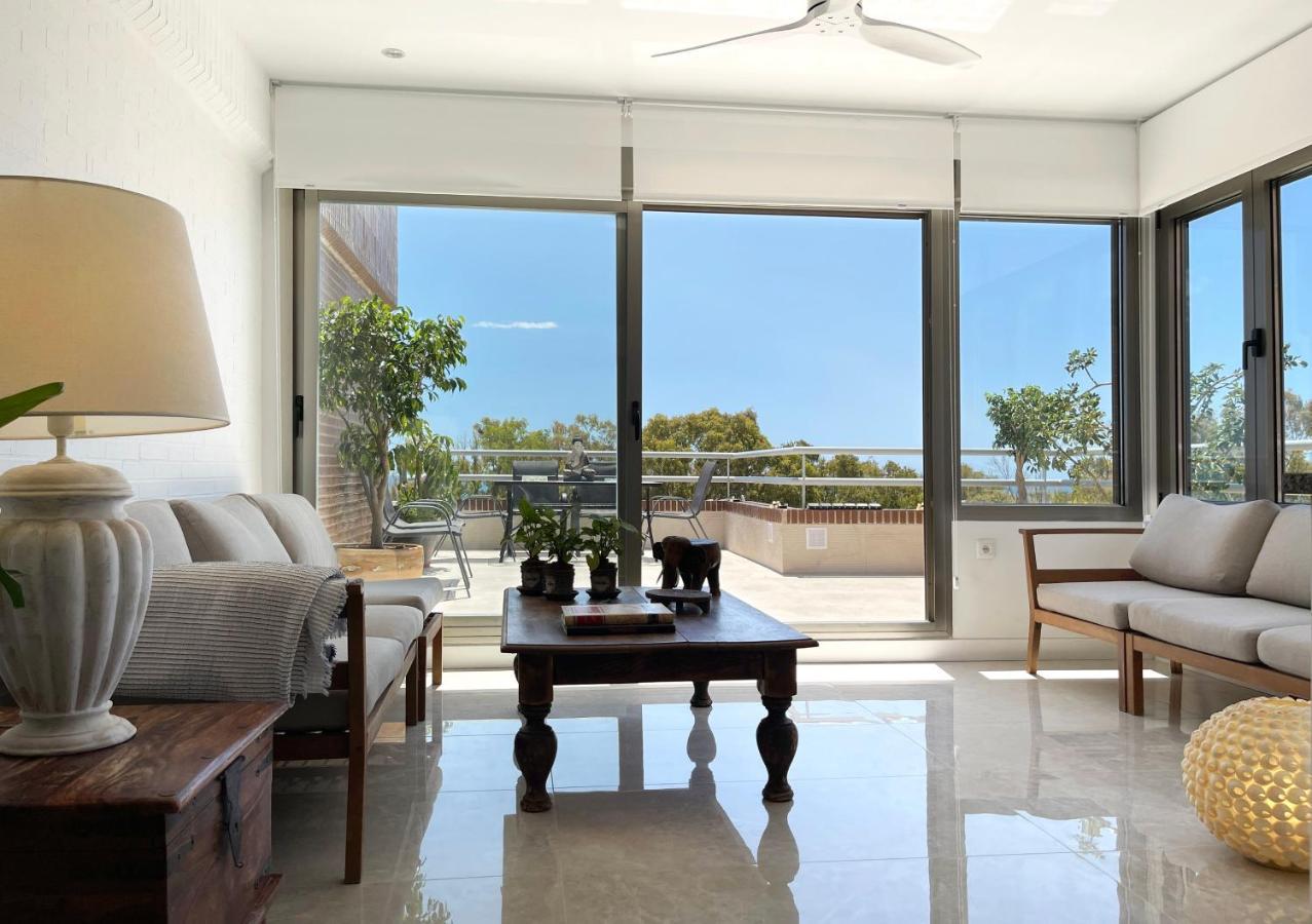 Ferienwohnung Penthouse Puerta De Pedregalejo Málaga Exterior foto